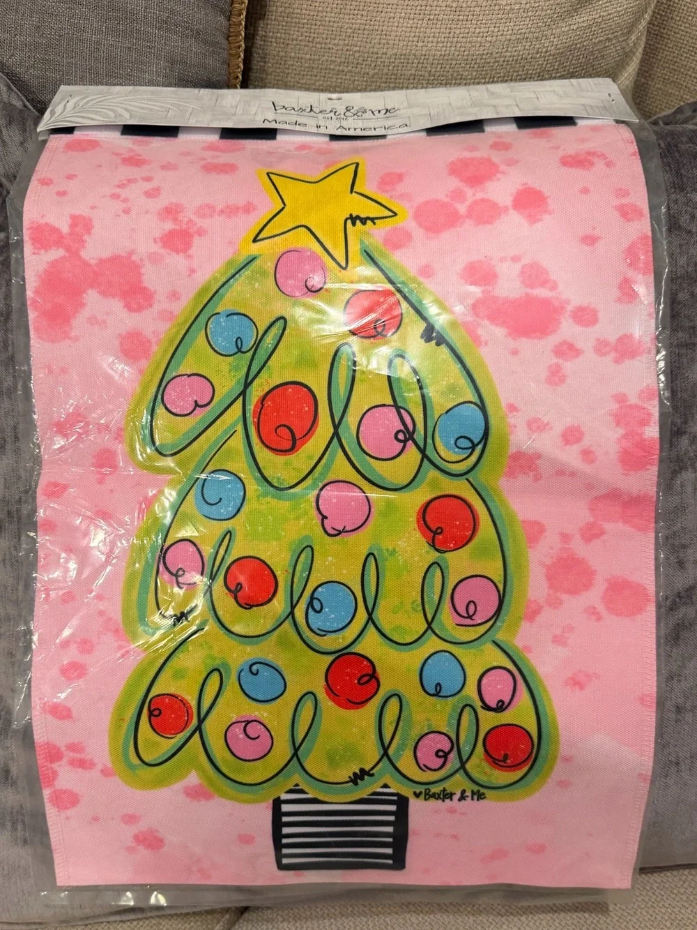 Garden Art Whimsy Tree Garden Flag